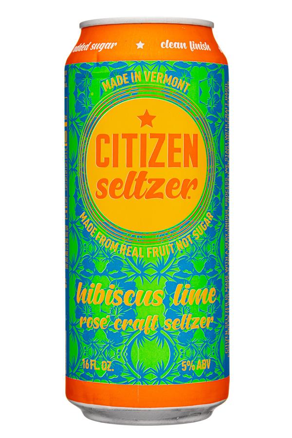 Hibiscus Lime Seltzer