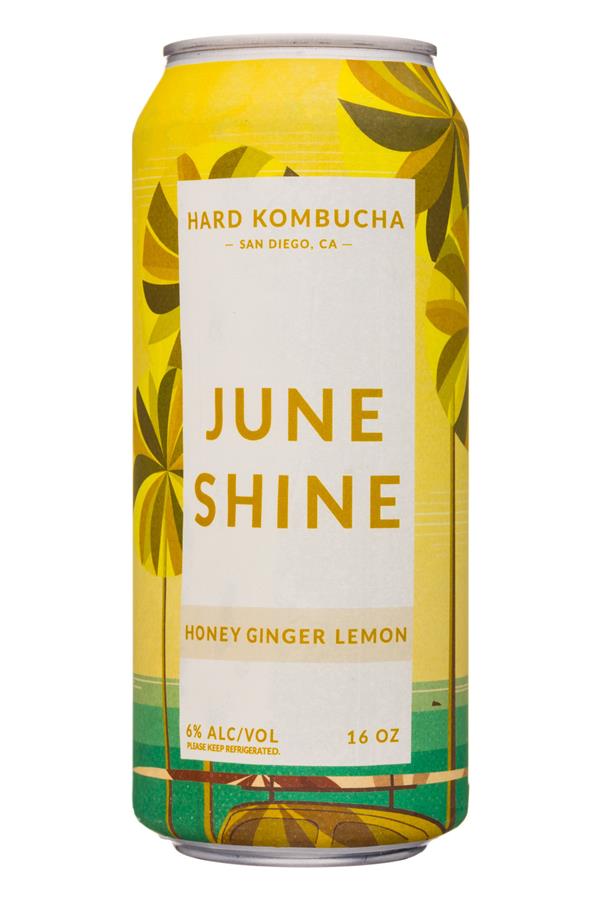 Honey Ginger Lemon - Hard Kombucha