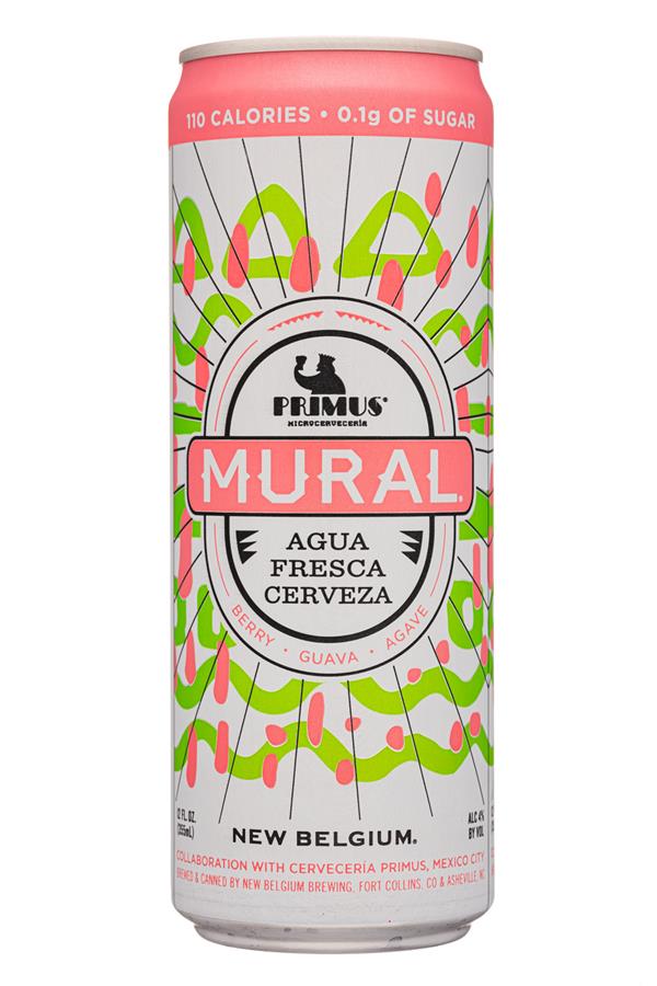 Mural Agua Fresca: Berry, Guava, Agave.