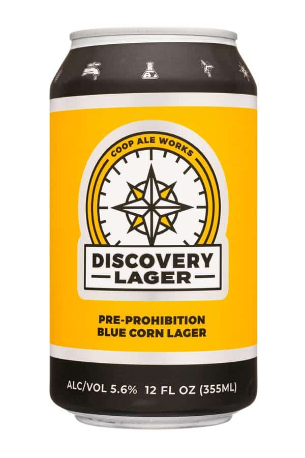 Discovery Lager: Pre-Prohibition Blue Corn Lager